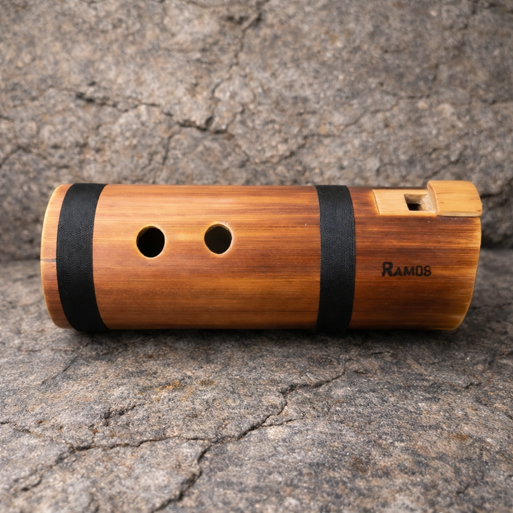 Seruling Bambu Warna Bumi