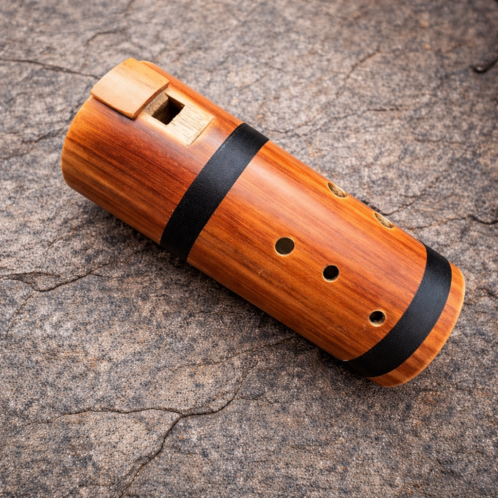 Žemės tono bambuko fleita