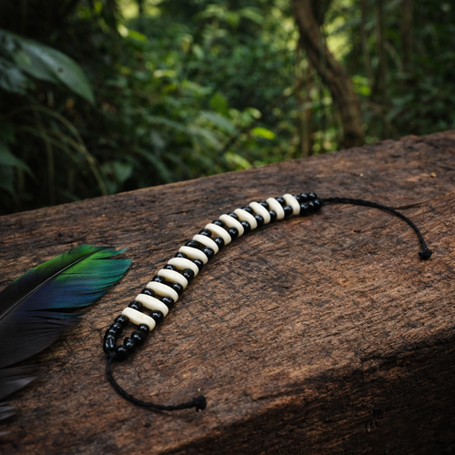 Handmade Brazilian Tribal Bracelet – Kariri Xocó Craft – Shamanic