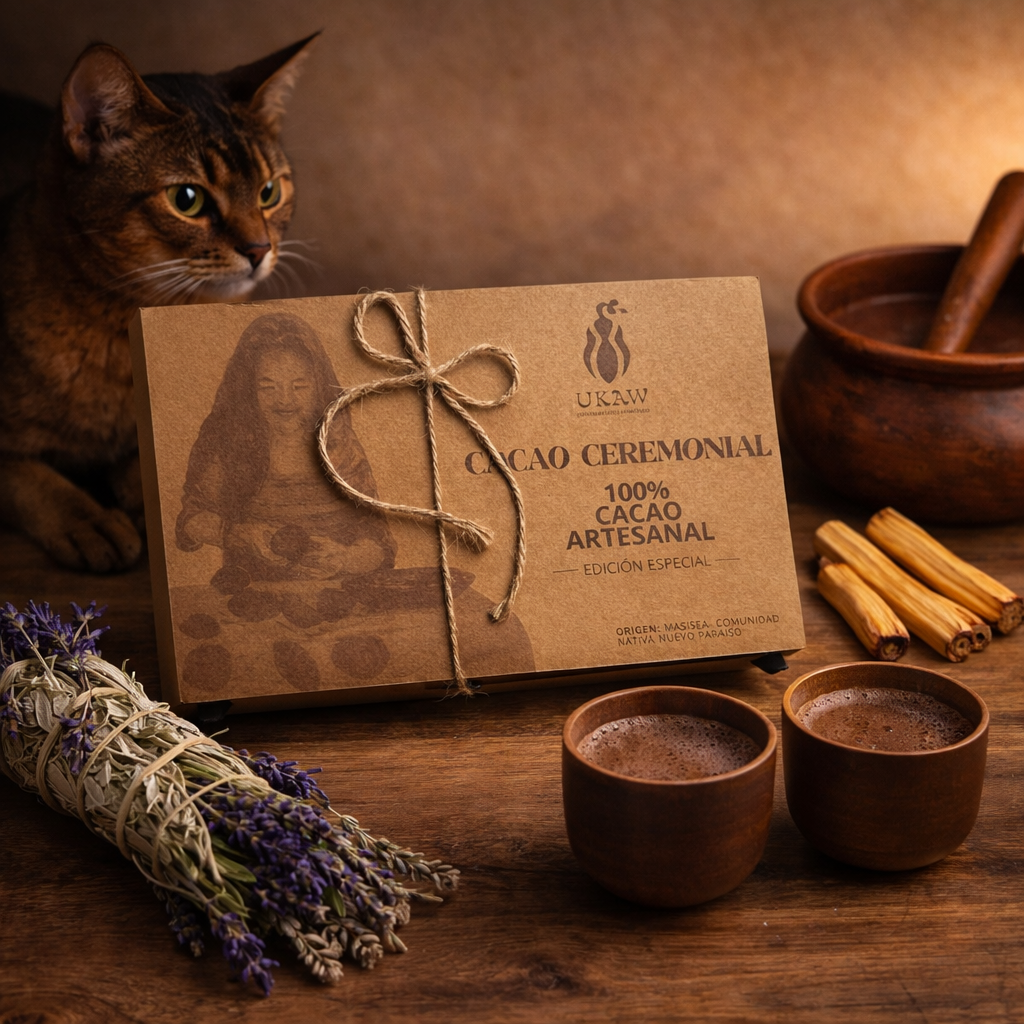 Ceremonial cacao - Peru 500g. 100% pure cacao block