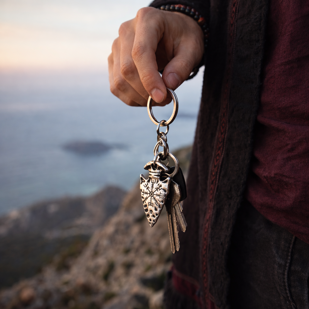Traveler’s Rune Keychain Talisman