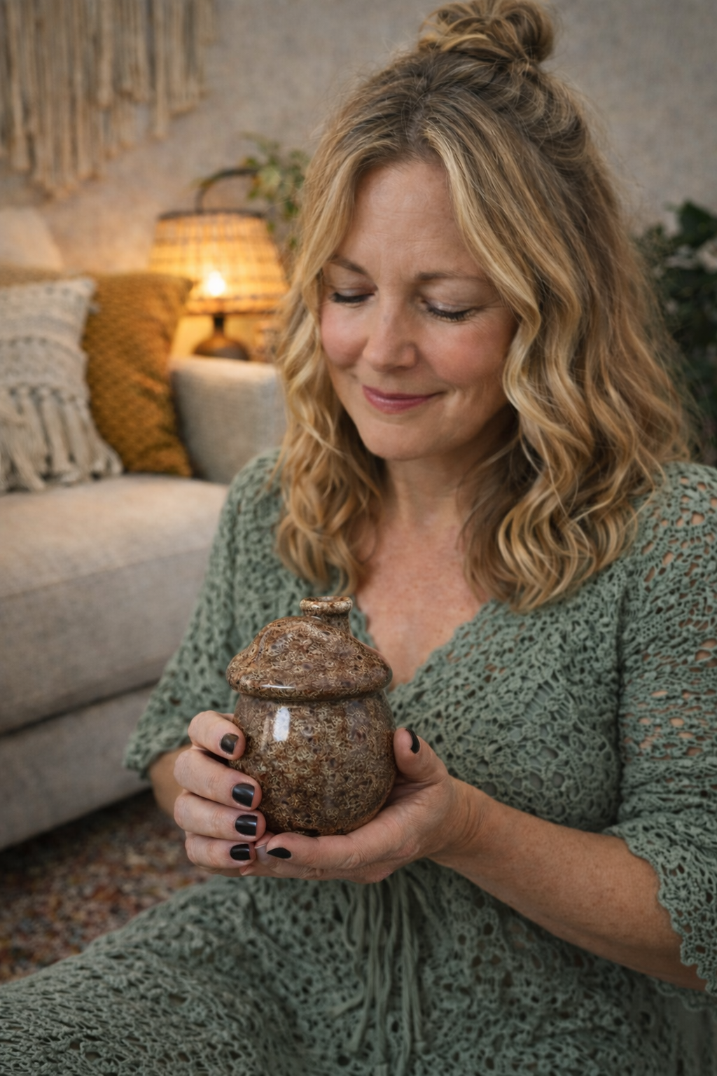 Quiet Flame Mushroom Ceramic Burner
