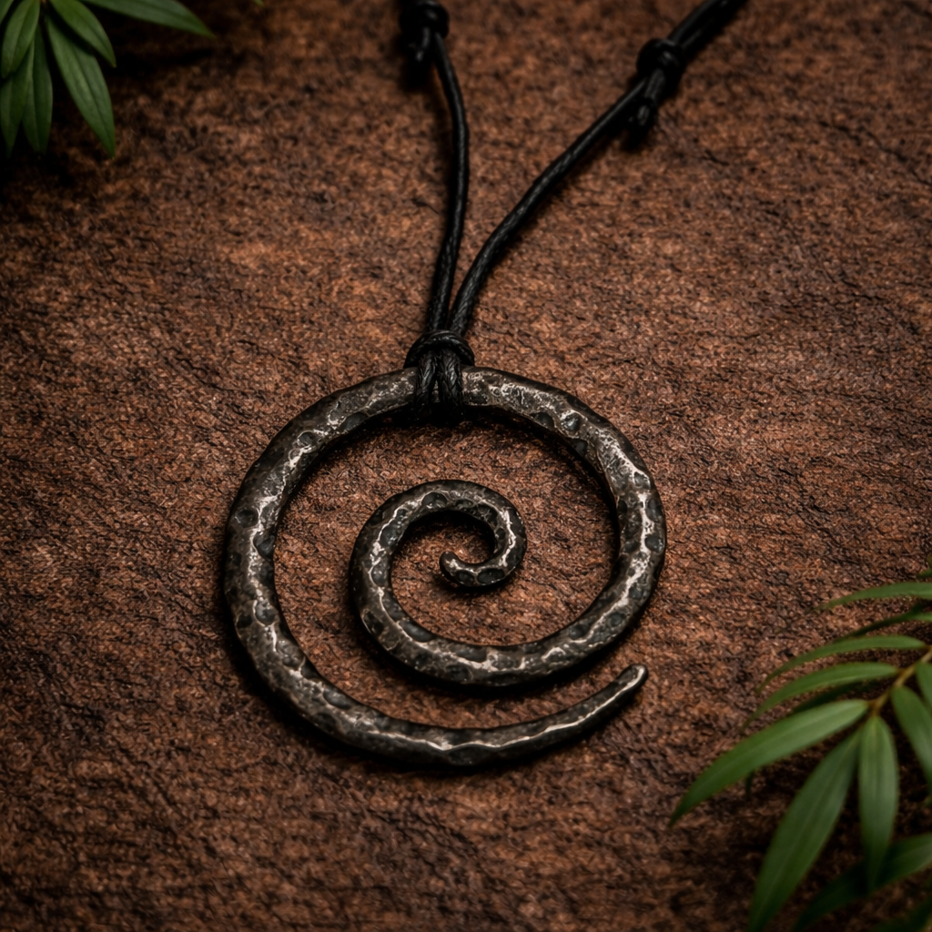 Forest Spiral Necklace