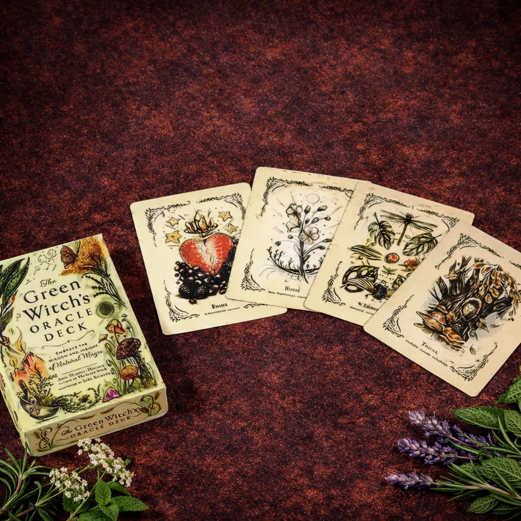 Kartu Oracle Sihir yang Terinspirasi dari Alam &amp; Rempah-Rempah