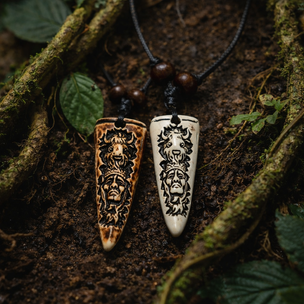 Shamanic Spirit Bone Talisman